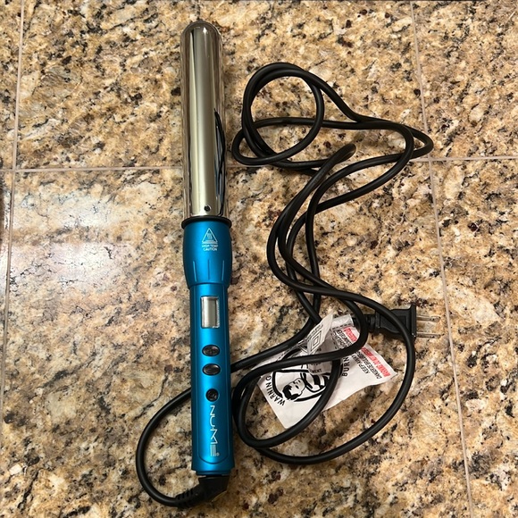 Nume Curling Wand - Blue, 1.25”, 35mm - Picture 1 of 6